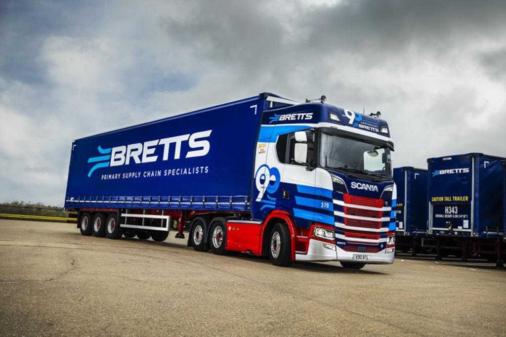 Bretts Transport achieves major carbon reductions