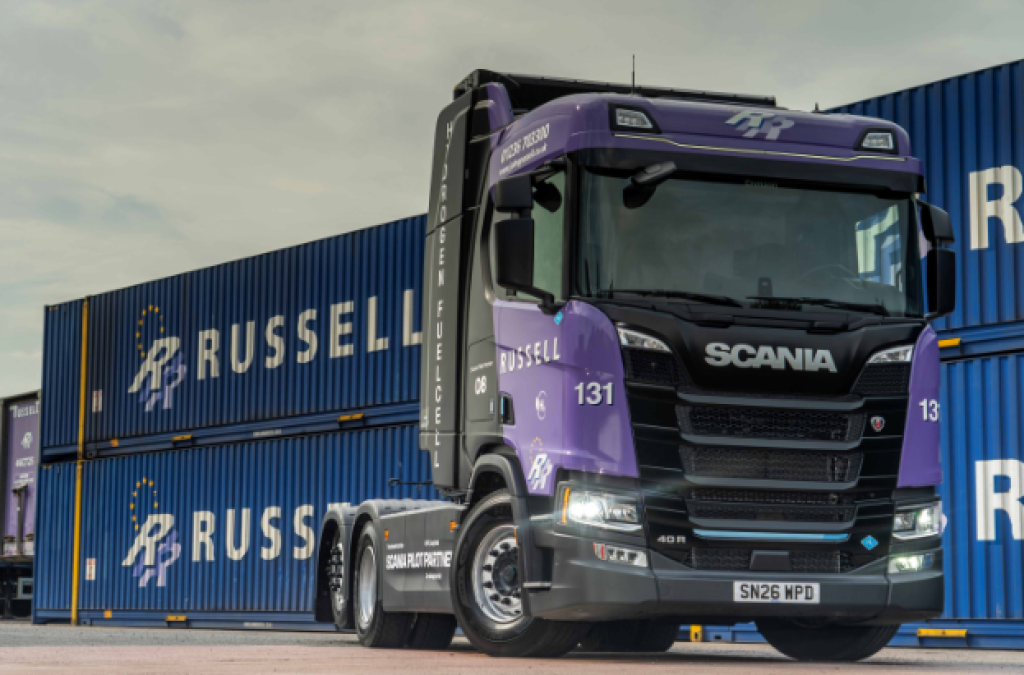 John G Russell and Scania to thoroughly test the viability of FCEV in day-to-day operations